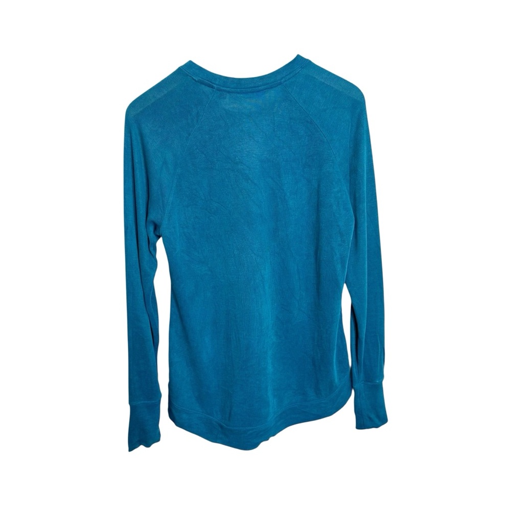 Athleta Serene Mindset Sweatshirt in Coastal Teal Size XS - Picture 3 of 6
